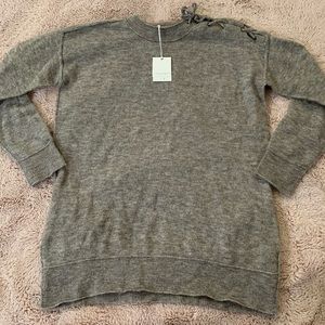 NWT n:Philanthropy Grey Darcy Sweater Dress